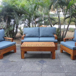 Prunabon - Outdoor Panayi Wooden Lounge Set